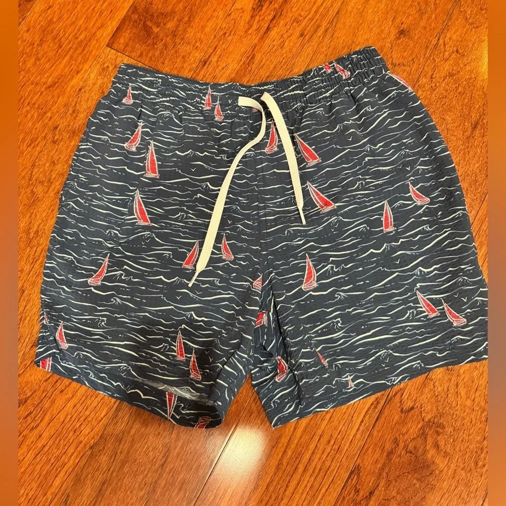 Chubbies The Race Days 5.5” Classic Swim Trunk Size Small